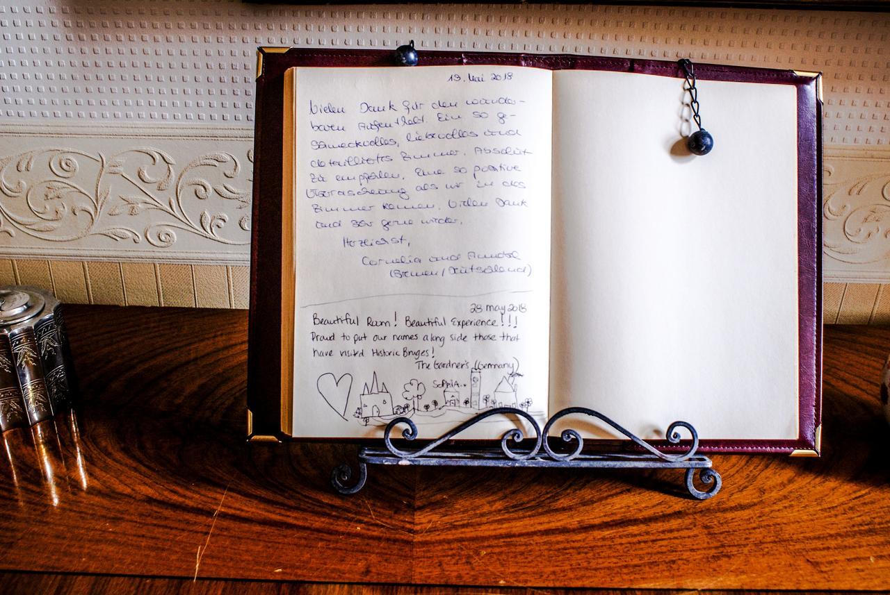 Guest House Huyze Die Maene Bruges Luaran gambar
